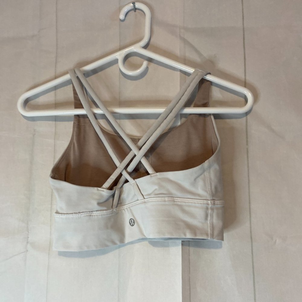 LULULEMON ENERGY HIGH NECK SPORT BRA SZ 4 - Picture 2 of 2